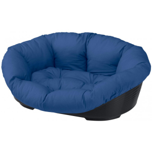 Пластиковый лежак для собак Ferplast Sofa' 4 64х48х25 см Синий (70224090) лучшая модель в Ужгороде