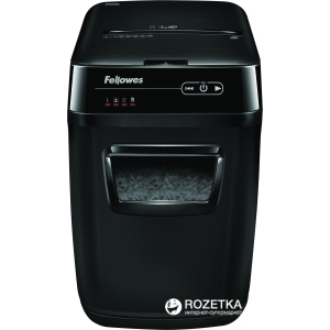 Шредер Fellowes AutoMax 200C 200 аркушів 4х38 мм 32 л (ff.U4653601) ТОП в Ужгороді