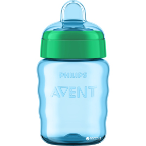 Чашка з м'яким носиком Philips AVENT 260 мл Зелена (SCF553/00_green) ТОП в Ужгороді