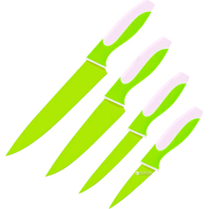 Набор ножей Calve из 4 предметов Зеленый (CL-3108 - З) в Ужгороде
