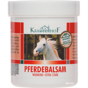 Гель для тіла Krauterhof Конський бальзам, що інтенсивно зігріває 500 мл (4075700044490) краща модель в Ужгороді