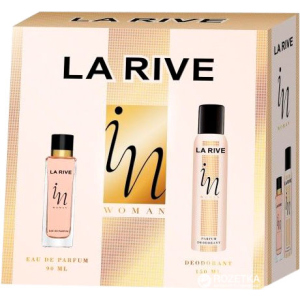 Набір для жінок La Rive In Woman парфумована вода 90 мл + дезодорант 150 мл (5901832061762) надійний