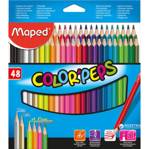 Карандаши цветные Maped Color Peps Classic 48 цветов (MP.832048) лучшая модель в Ужгороде