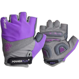 Велоперчатки женские PowerPlay 5277A XS Purple (5277A_XS_Purple) ТОП в Ужгороде