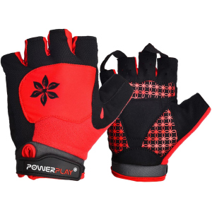 Велоперчатки жіночі PowerPlay 5284A XS Red (5284A_XS_Red) в Ужгороді