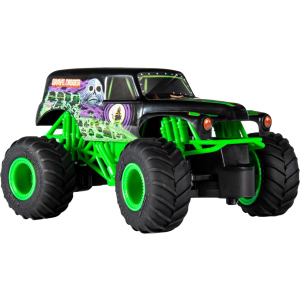 хорошая модель Игрушечная машинка на р/у Spin Master Monster Jam Grave Digger RC 1:24 в коробке 14.5x28.5x15 см (6044955)