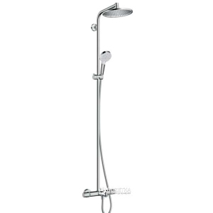 Душовий гарнітур HANSGROHE Crometta S 240 Showerpipe 27320000 ТОП в Ужгороді