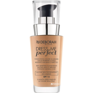 Тональна основа Deborah Dress me Perfect SPF 15 № 03 30 мл (8009518230123) краща модель в Ужгороді