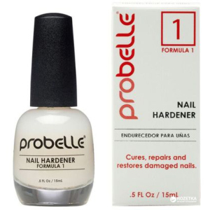 Лак для лечения и восстановления поврежденных ногтей Probelle Touch N'Grow Nail Hardener Formula 1 15 мл (857188005521) ТОП в Ужгороде