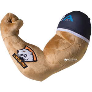 Декоративна подушка WP Merchandise VIRTUS.PRO Plush Biceps 2017 (FVPBICEPS17PLUSHY)