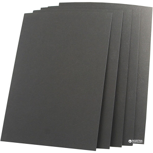 Обкладинка для брошурування картонна bindMARK Кантрі A3 230 мкм під шкіру 100 шт Чорна (20000417320)