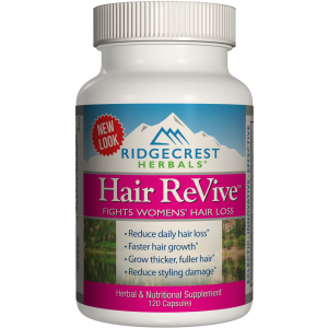 Натуральна добавка Ridgecrest Herbals Hair ReVive 120 капсул (355724003050) ТОП в Ужгороді