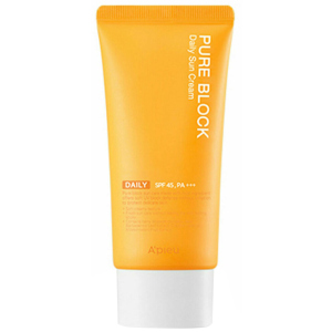 Сонцезахисний крем Pure Block Daily Sun Cream SPF 45 PA+++ 50 мл (8809581450615) надійний