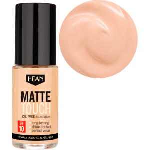 Основна основа Hean Matte Touch foundation 002 натуральний 30 мл (5907474472300) ТОП в Ужгороді