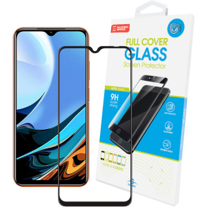 Захисне скло Global Full Glue для Xiaomi Redmi 9T Black в Ужгороді