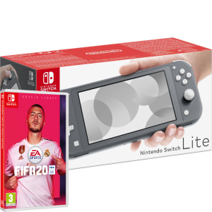 Ігрова консоль Nintendo Switch Lite Grey Bundle (гра FIFA 20) в Ужгороді