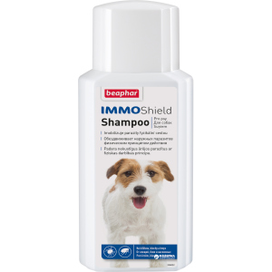 Шампунь Beaphar Immo Shield Shampoo for Dogs от блох, клещей и комаров для собак 200 мл (14179) (8711231141791) ТОП в Ужгороде