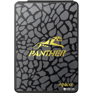 Apacer AS340 Panther 480GB 2.5" SATAIII TLC (AP480GAS340G-1) краща модель в Ужгороді