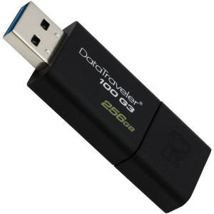 хорошая модель Kingston DataTraveler 100 G3 256GB USB 3.0 (DT100G3/256GB)