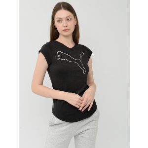 Футболка Puma Heather Cat Tee 51714720 XS Black Heather (4062453734839) в Ужгороді