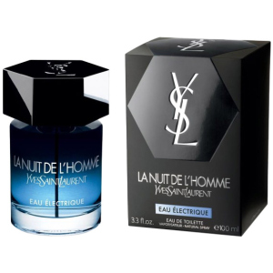 Туалетна вода для чоловіків Yves Saint Laurent La Nuit De L'Homme Eau Electrique 100 мл (3614271664761) надійний