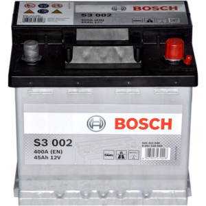 Автомобильный аккумулятор Bosch 6СТ-45 (S3002) 45 Ач (-/+) Euro 400 А (0 092 S30 020) в Ужгороде