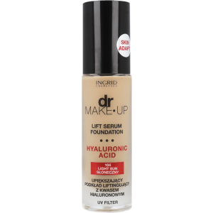 Тональный крем для лица Ingrid Cosmetics DR. Make up с сывороткой №104 30 мл (5901468921607) ТОП в Ужгороде