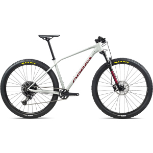 Велосипед Orbea Alma H10-Eagle 29 M 2021 White Grey - Metallic Red (Gloss) (L22318LK) ТОП в Ужгороді