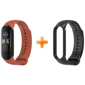 Xiaomi Mi Band 5 MiJobs Dual Color Orange/Black (MJ5-DSS014OB) ТОП в Ужгороді