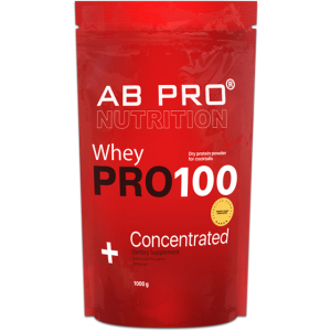 Protein AB PRO PRO 100 Whey Concentrated 1000 g Chocolate (PRO1000ABCH39) в Ужгороді