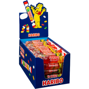 Упаковка жувальних цукерок Haribo Roulette 50 шт х 25 г (4001686372234) в Ужгороді