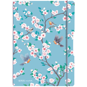 хорошая модель Блокнот Herlitz My.Book Flex Ladylike Birds А4 в клетку 40 листов/в линейку 40 листов (50021543)