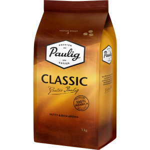 хороша модель Кофе в зернах Paulig Classic 1 кг (6411300164783)