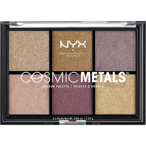 Палетка тіней NYX Professional Makeup Cosmic Metal Shadow Palette 01 22 г (800897093228) рейтинг