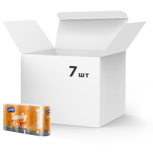 Упаковка бумажных полотенец Grite Family 2 слоя 83 листа 7 шт по 4 рулона (4770023348590) лучшая модель в Ужгороде