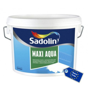 Влагостойкая шпаклевка Sadolin Maxi Aqua Светло-серый 2.5 л надежный