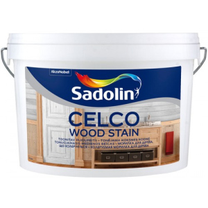 Декоративний засіб для внутрішніх робіт Sadolin Celco Wood Stain Безбарвний 2.5 л надійний