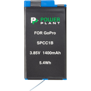 Акумулятор PowerPlant GoPro SPCC1B 1400 мАг (CB970346) в Ужгороді
