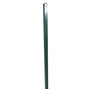 Столб заборный Техна Классик металлический с полимерным покрытием и креплениями 60х40x1500 мм Зеленый (RAL6005 PTK-01) в Ужгороде