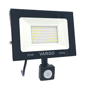 LED прожектор з датчиком руху VARGO 50W 220V 6500K краща модель в Ужгороді