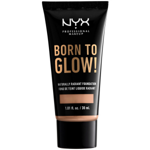 Тональна основа NYX Professional Makeup Born to Glow з натуральним сяючим фінішом 7.5 Soft beige 30 мл (800897190385) в Ужгороді