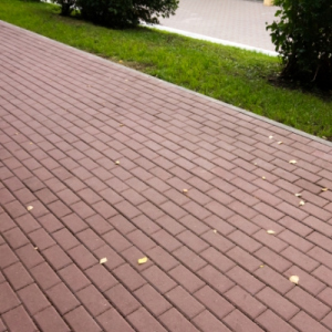 Тротуарна плитка Еко Цегла 4 см, коричнева, 1 кв.м в Ужгороді