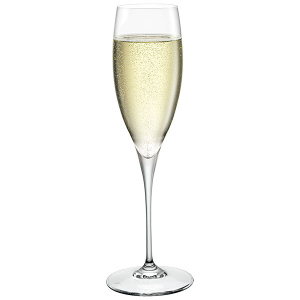 Набір келихів Bormioli Rocco Galileo для шампанського 260 мл 2 шт (170063GBL021990) краща модель в Ужгороді