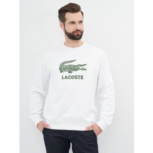 Світшот Lacoste SH0065-001 S (T3) White (3665926062326) ТОП в Ужгороді