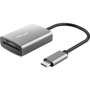 USB-хаб Trust Aluminum USB-C Card Reader (24136) ТОП в Ужгороді