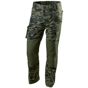 Рабочие брюки Neo Tools CAMO XL Оливковые (81-221-XL)