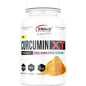 Куркумин Genius Nutrition Curcumin-XT 90 капсул (5402839115750) ТОП в Ужгороде