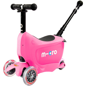 Самокат Micro Mini 2Go Deluxe Plus Pink (MMD033) (7640108563323) ТОП в Ужгороді