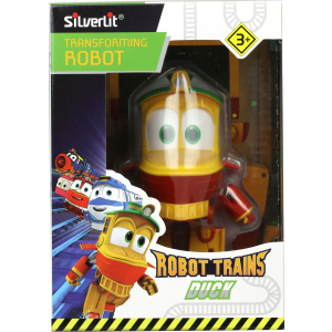 Паровозик-трансформер Silverlit Robot Trains Каченя 10 см (80166) (4891813801665) краща модель в Ужгороді