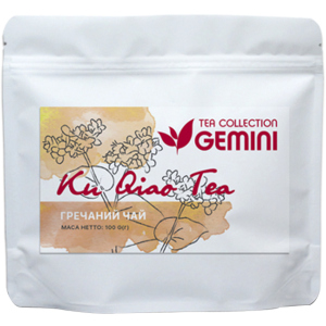 Чай гречаний Gemini Tea Collection Ku Qiao Tea 100 г (4820156431857) краща модель в Ужгороді